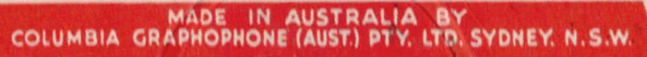 Columbia Graphophone (Aust.) Pty. Ltd.
