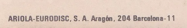 Ariola Eurodisc S.A.