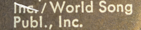 World Song Publishing Inc.