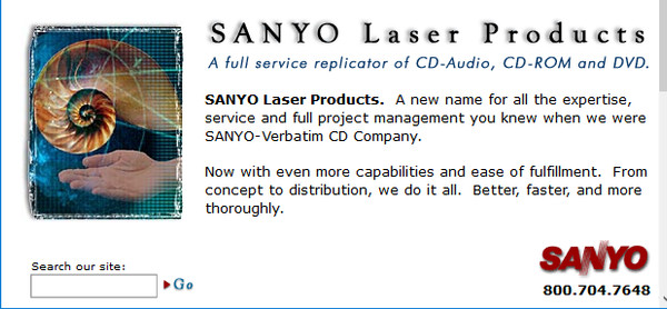 Sanyo Laser Products