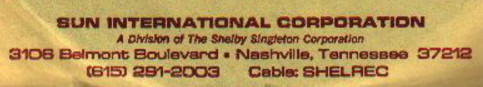 Sun International Corporation