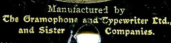 Gramophone & Typewriter Ltd.