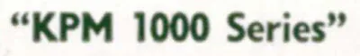 KPM 1000 Series