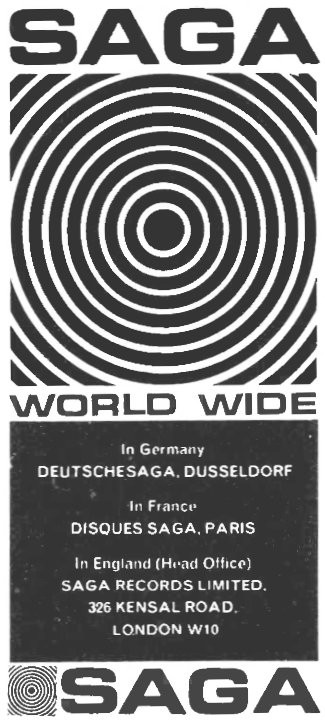 Saga Records Ltd.