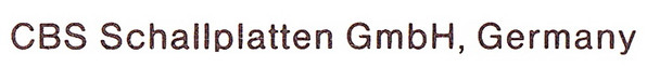 CBS Schallplatten GmbH