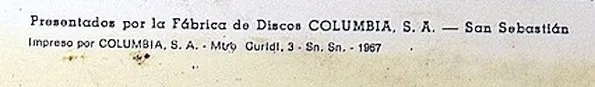 Fábrica De Discos Columbia S.A.