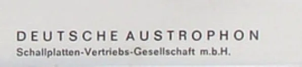 Deutsche Austrophon Schallplatten-Vertriebs-Gesellschaft m.b.H.