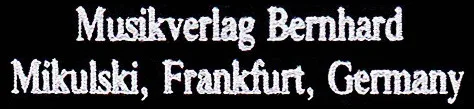 Musikverlag Bernhard Mikulski