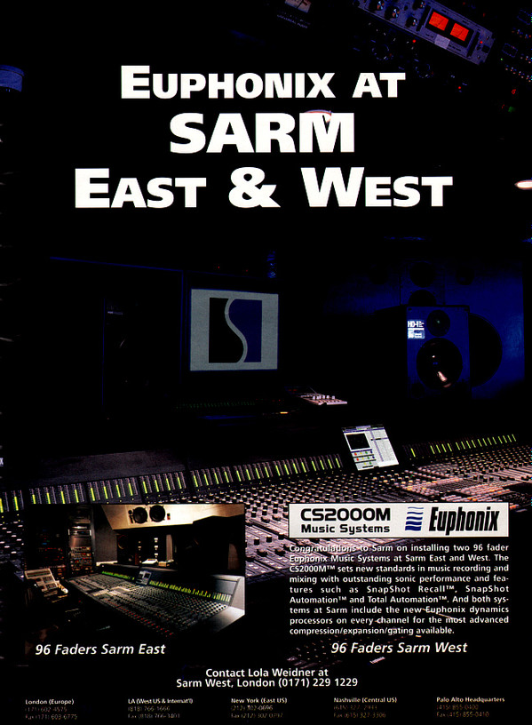 Sarm East Studios