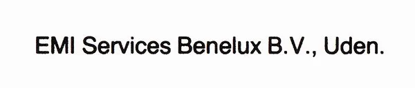 EMI Services Benelux B.V.