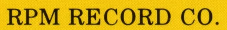 RPM Record Company (Pty) Ltd.