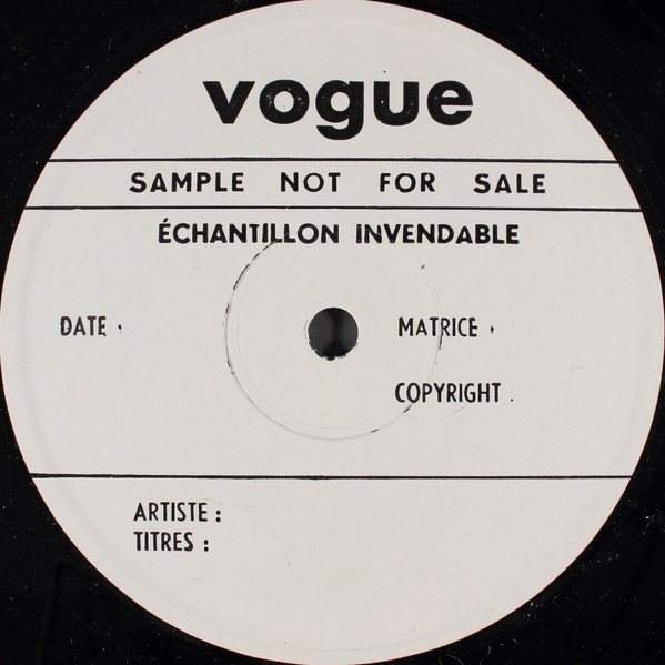 Manufacture De Productions Phonographiques Vogue