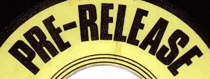 PRE-RELEASE