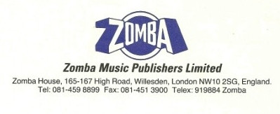 Zomba Music Publishers Ltd.