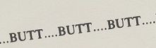 Butt