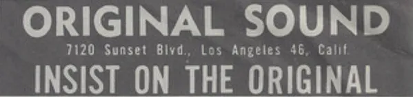 Original Sound