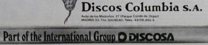 Discos Columbia, S.A.