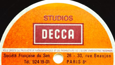 Decca Studios, Paris