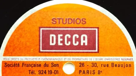 Decca Studios, Paris