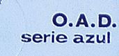 O.A.D. Serie Azul
