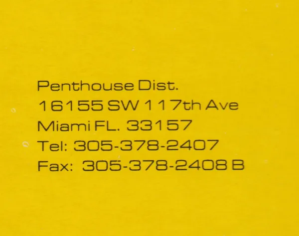 Penthouse Distribution