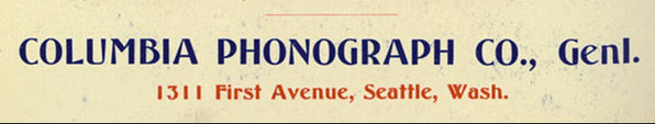 Columbia Phonograph Company Gen'l