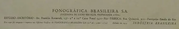 Fonográfica Brasileira S.A.