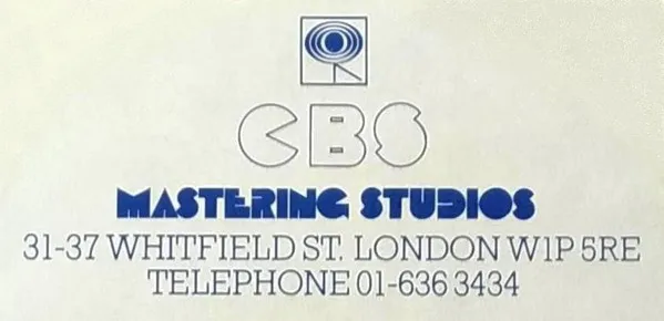 CBS Studios, London