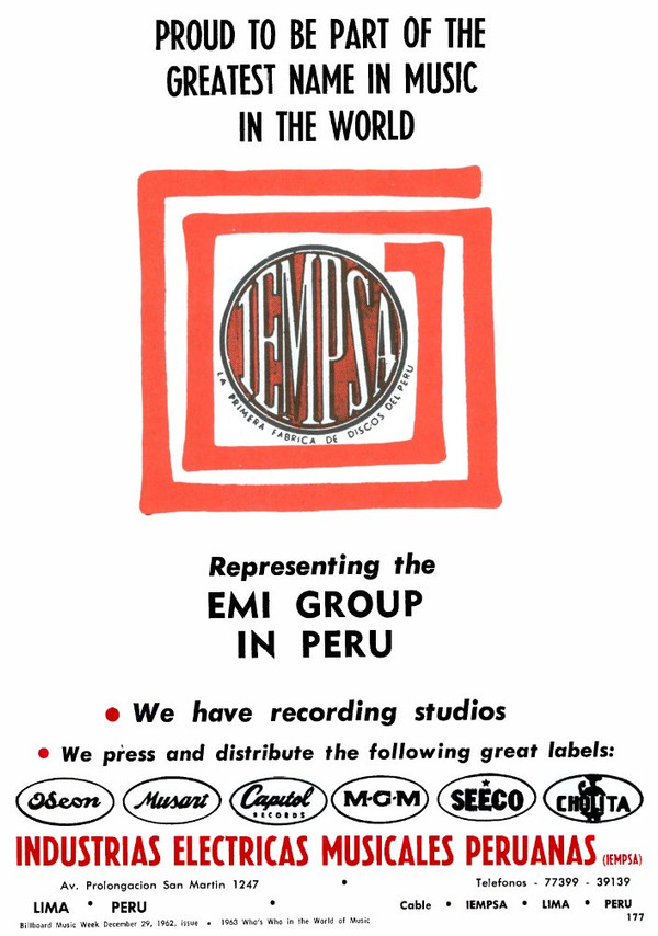 Industrias Electricas Y Musicales Peruanas S.A.