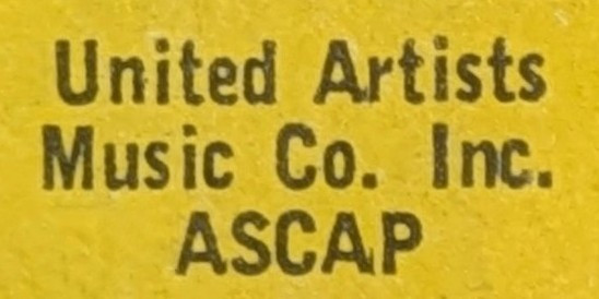 United Artists Music Co., Inc.
