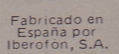 Iberofon, S.A.
