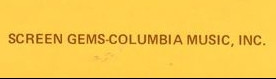 Screen Gems-Columbia Music, Inc.