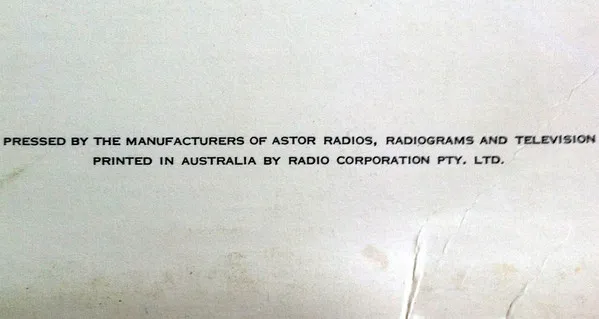 The Manufacturers Of Astor Radios, Radiograms And Television.
