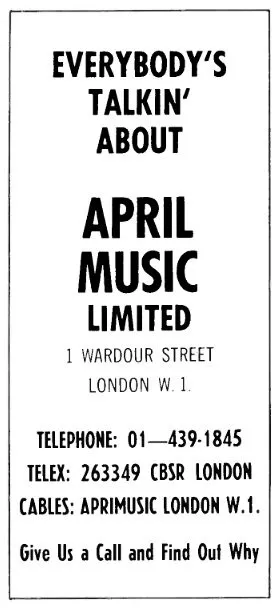 April Music Ltd.