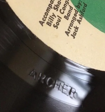 Archer Record Pressing