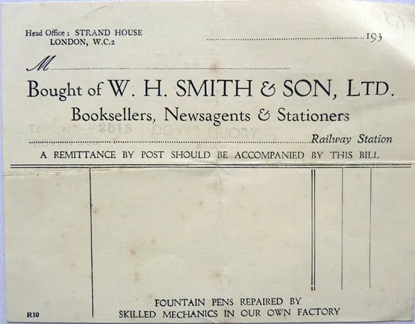W H Smith & Son Ltd.