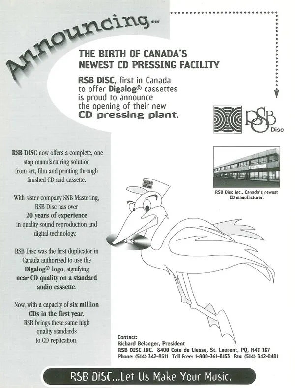 Disques RSB Inc.