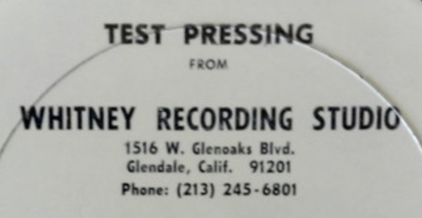 Whitney Recording Studios