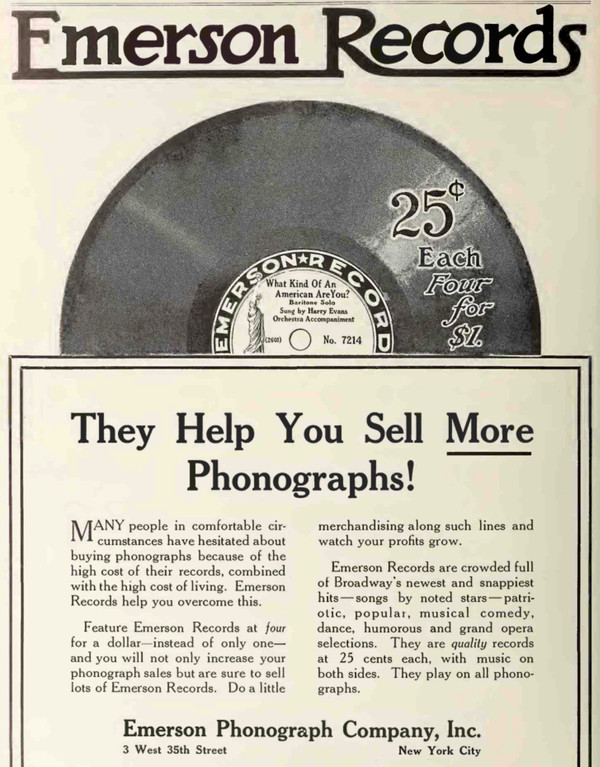Emerson Phonograph Company Inc.