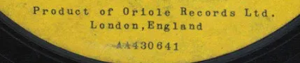 Oriole Records Limited