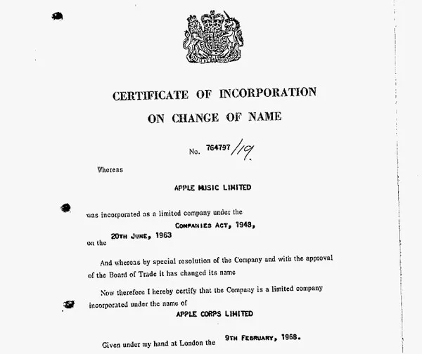 Apple Corps Ltd.