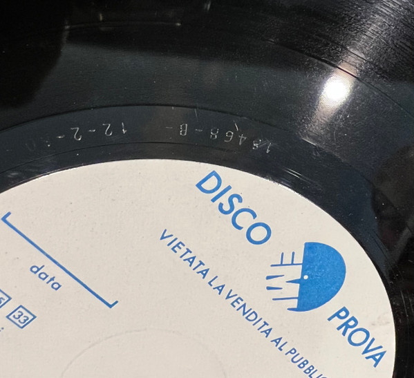 EMI Italiana S.p.A. Pressing Plant