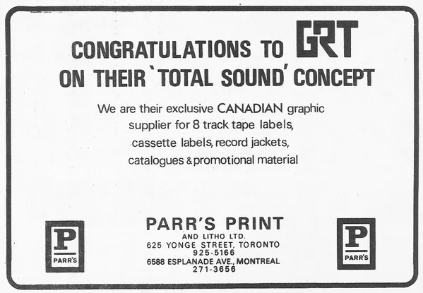 GRT Of Canada Ltd.