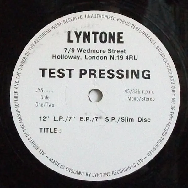 Lyntone Recordings Ltd.