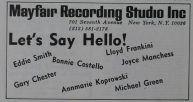 Mayfair Recording Studios