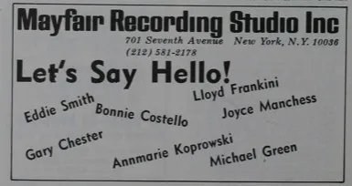 Mayfair Recording Studios