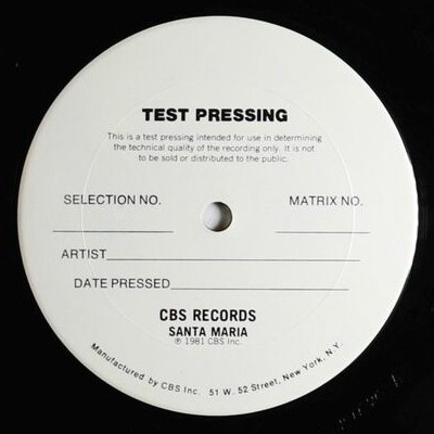 Columbia Records Pressing Plant, Santa Maria