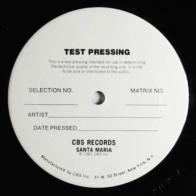 Columbia Records Pressing Plant, Santa Maria