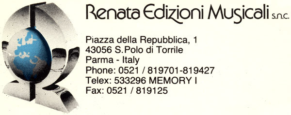 Renata Edizioni Musicali