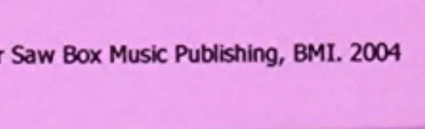 Saw Box Music Publishing